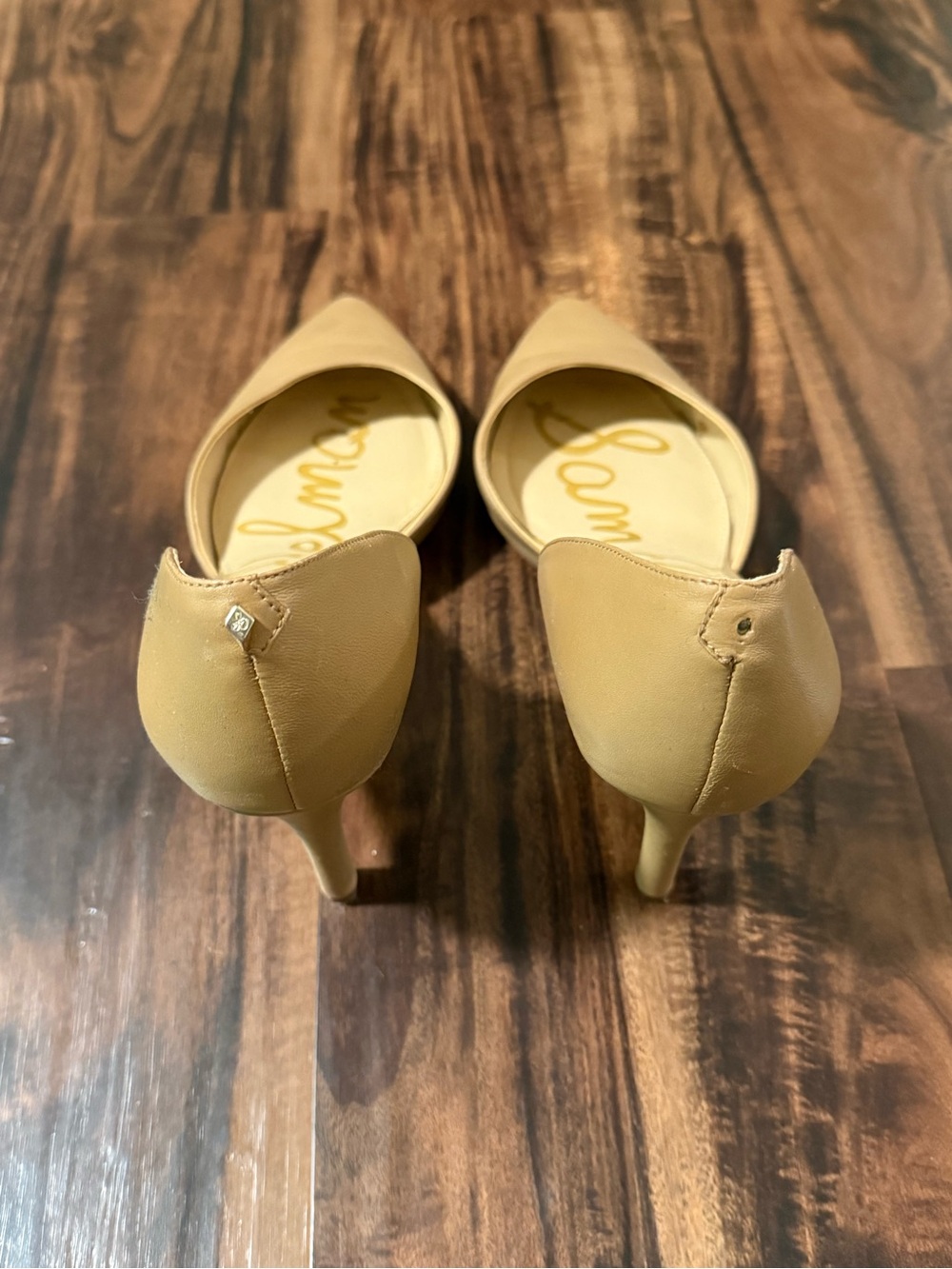 Sam Edelman Pointed-Toe D'Orsay Heels - Nude - 9.5 - Picture 3 of 6
